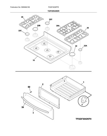 Top/drawer