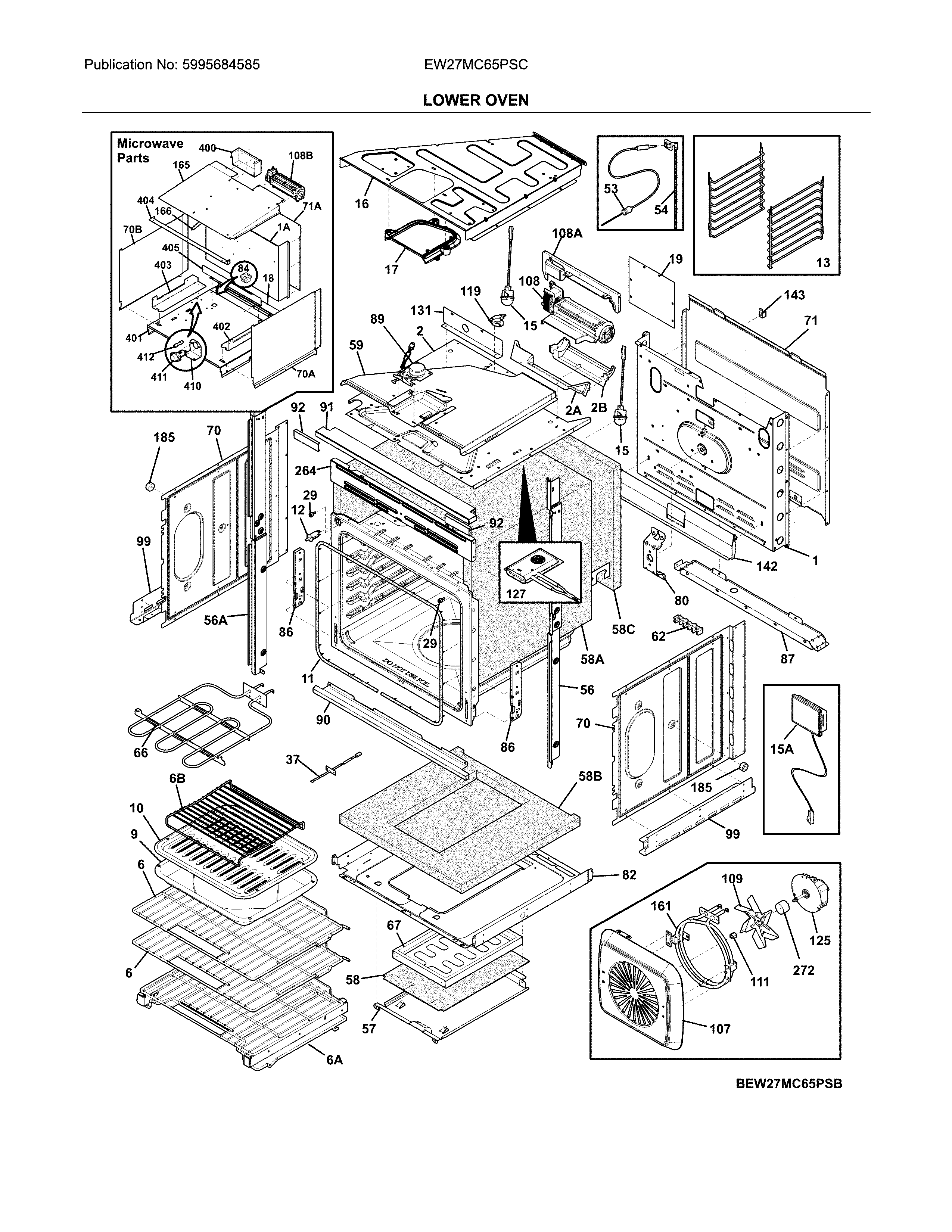 Lower oven