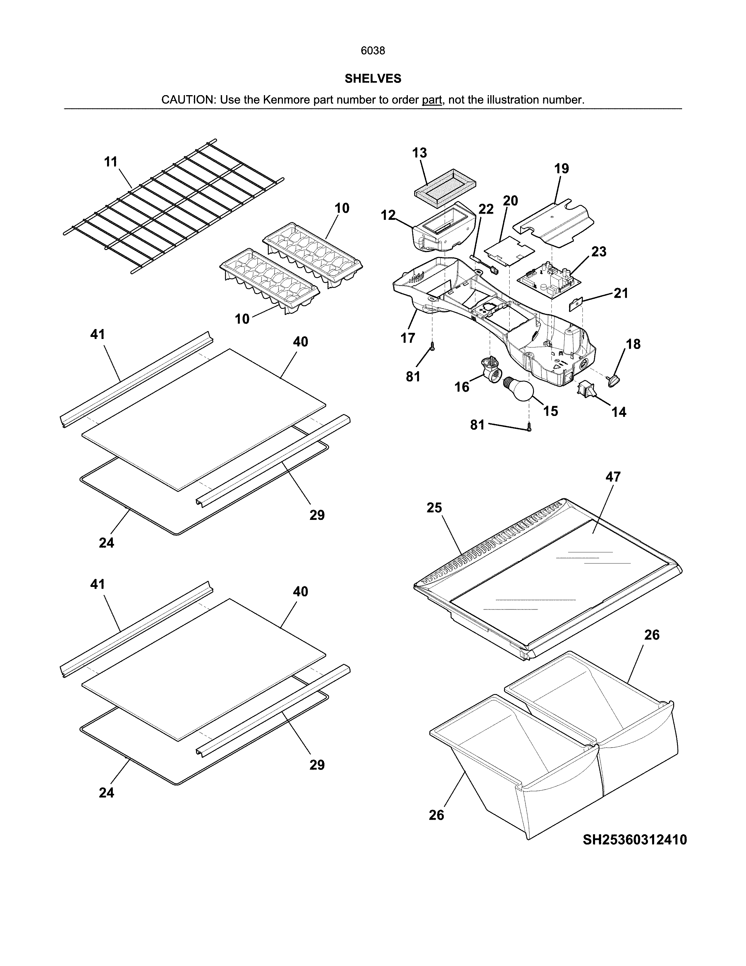Shelves
