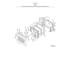 Kenmore Elite 7903262331A door diagram