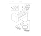 Frigidaire FGHG2366PFAA ice maker diagram