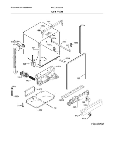 Tub & frame