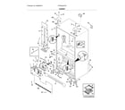 Frigidaire FFHG2250TS0 cabinet diagram