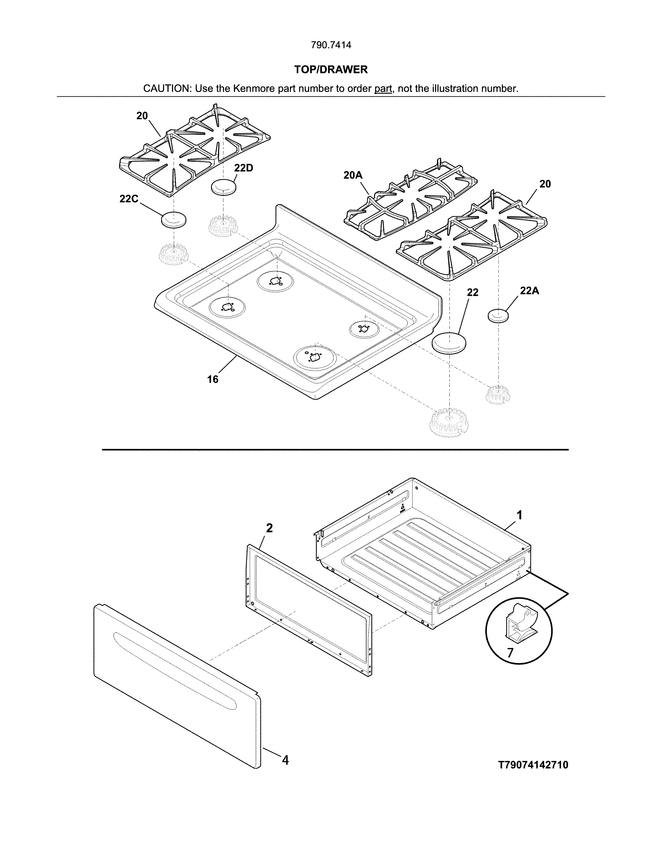 Top/drawer