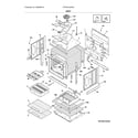 Frigidaire FFEW2725PSD body diagram