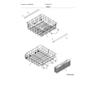 Frigidaire LFID2426TF0A racks diagram