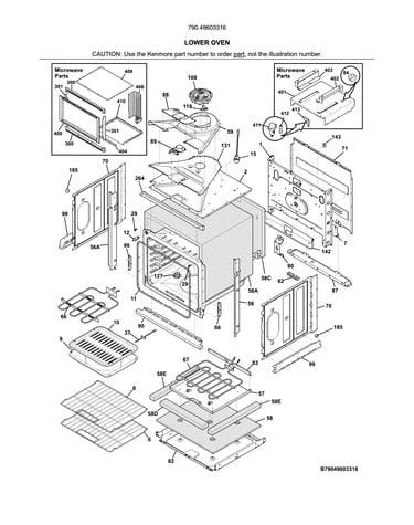 Lower oven