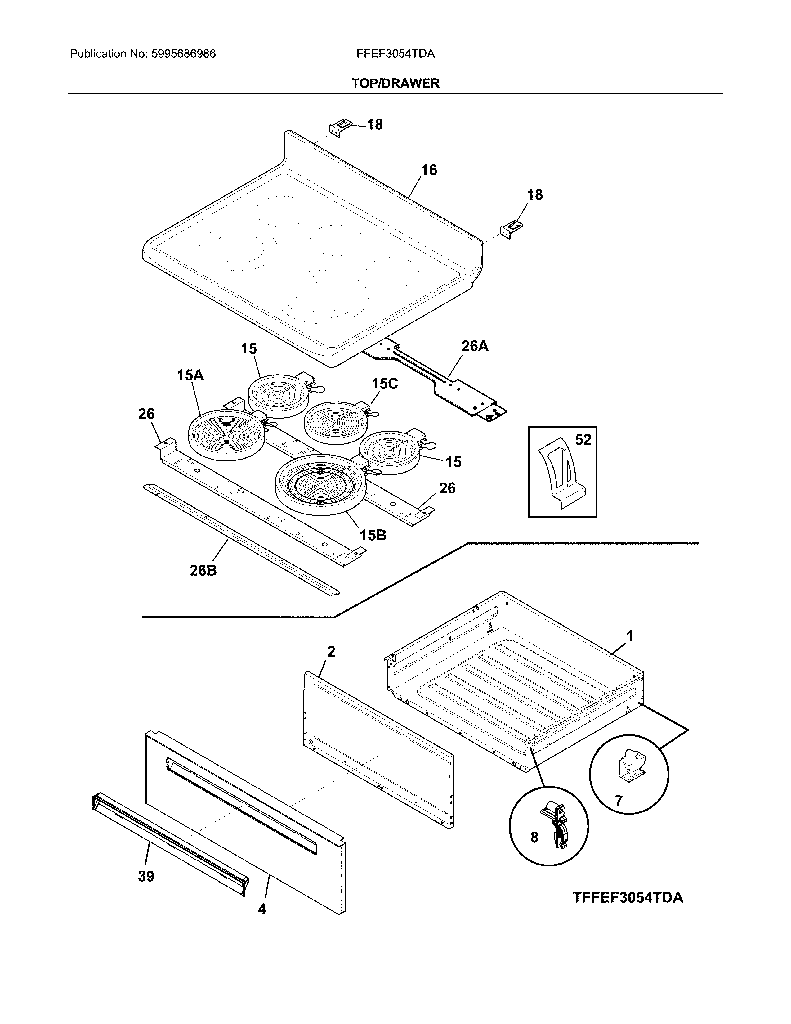 Top/drawer