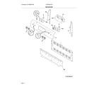 Frigidaire LFEF3054TDA backguard diagram