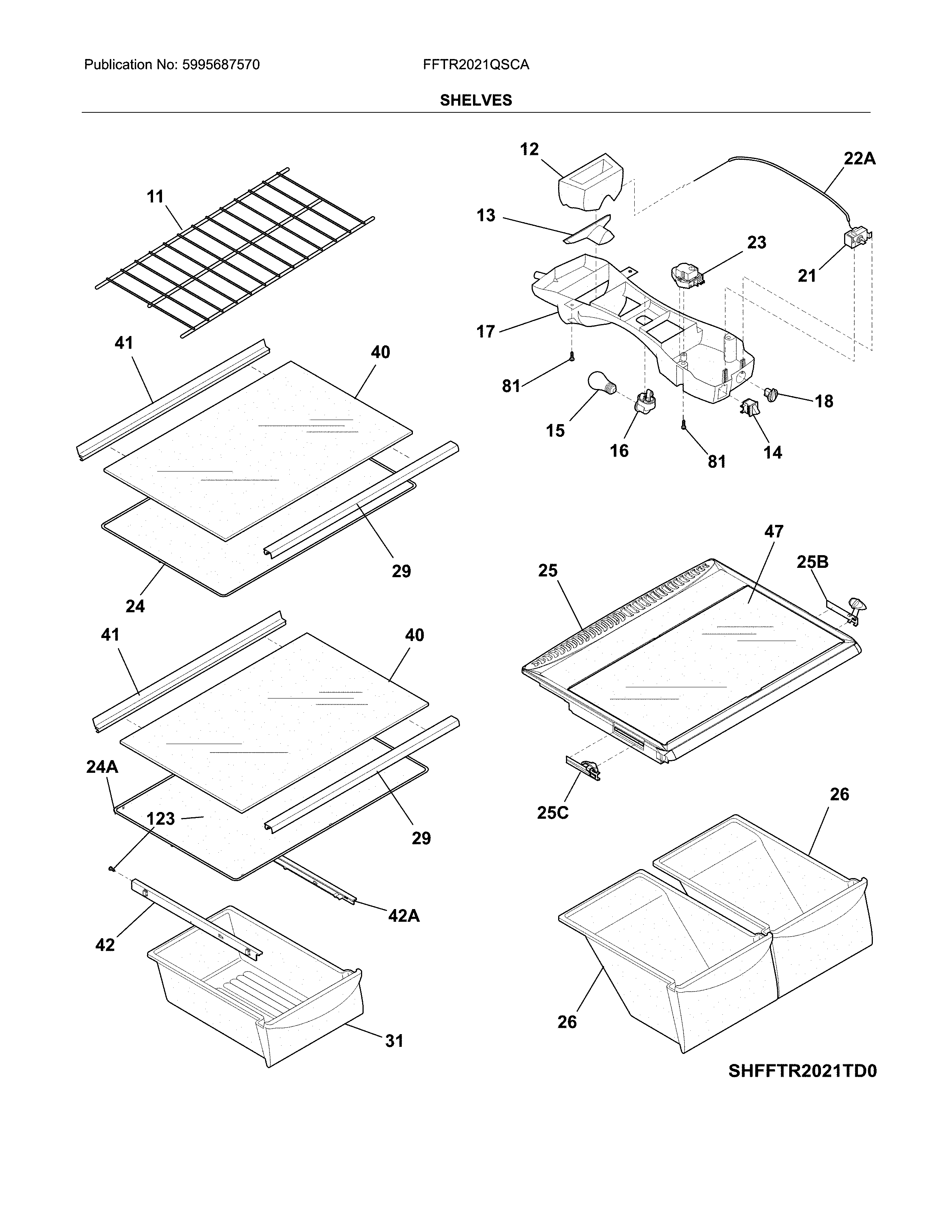 Shelves