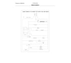 Frigidaire FFTR1614TW0 wiring schematic diagram