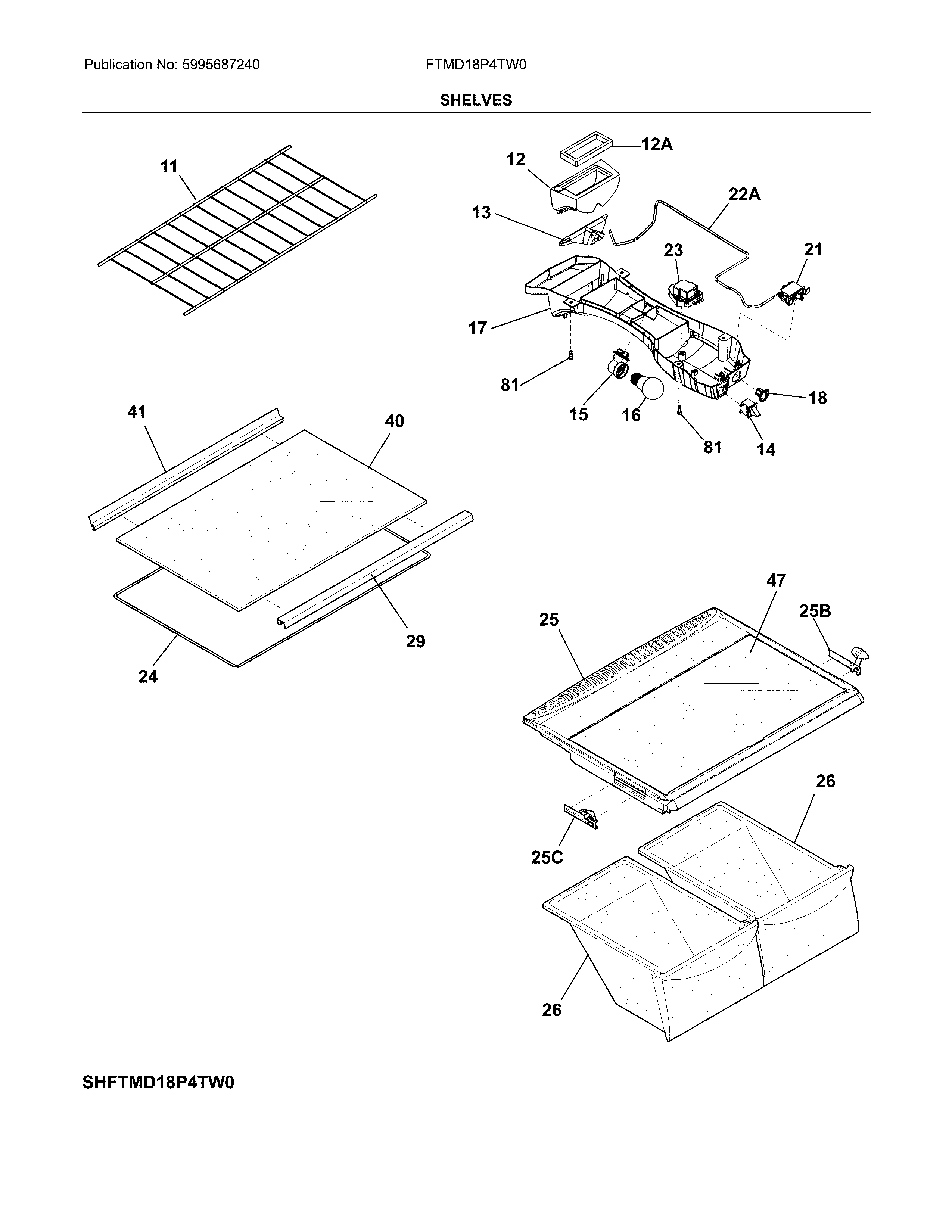 Shelves