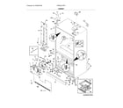 Frigidaire FPBG2277RF6 cabinet diagram