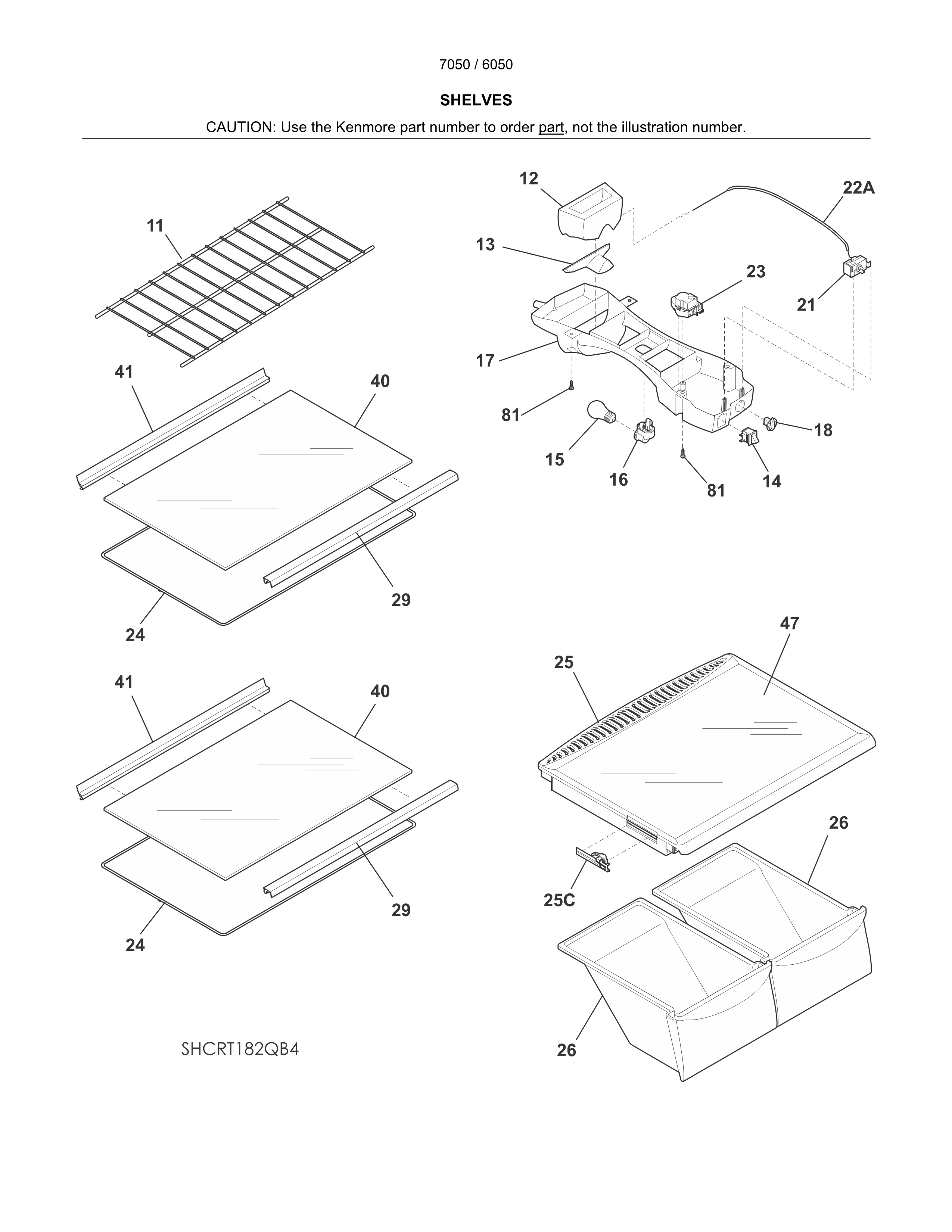 SHELVES