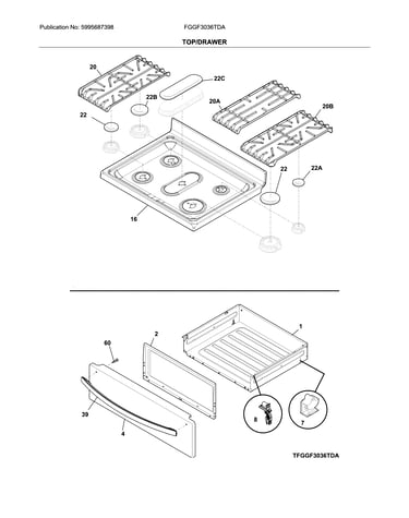 Top/drawer