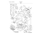 Frigidaire FGEF3059TDA body diagram