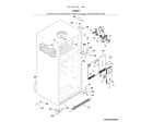 Kenmore 25370502614 cabinet diagram