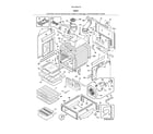 Kenmore Elite 79032363416 body diagram