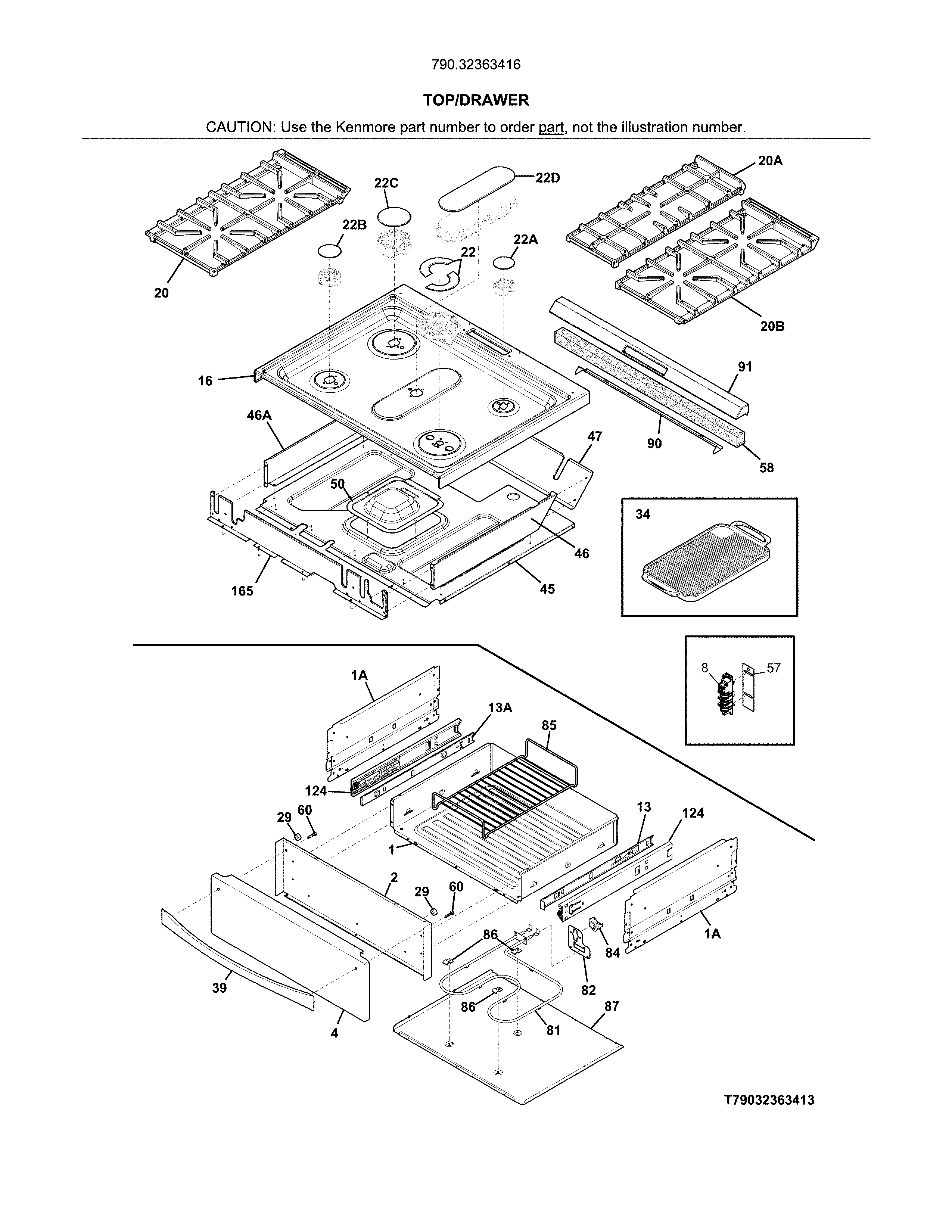 Top/drawer