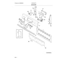 Frigidaire CGEF3062TFA backguard diagram