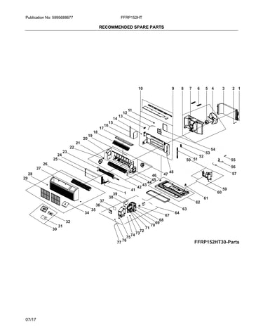 Recommended spare parts