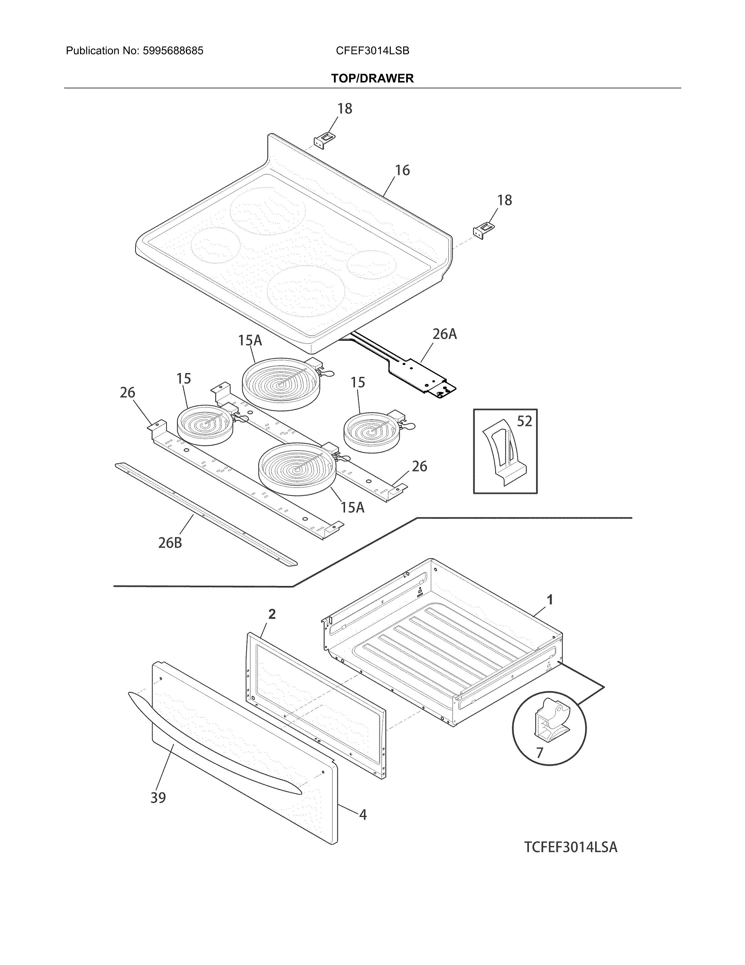 Top/drawer