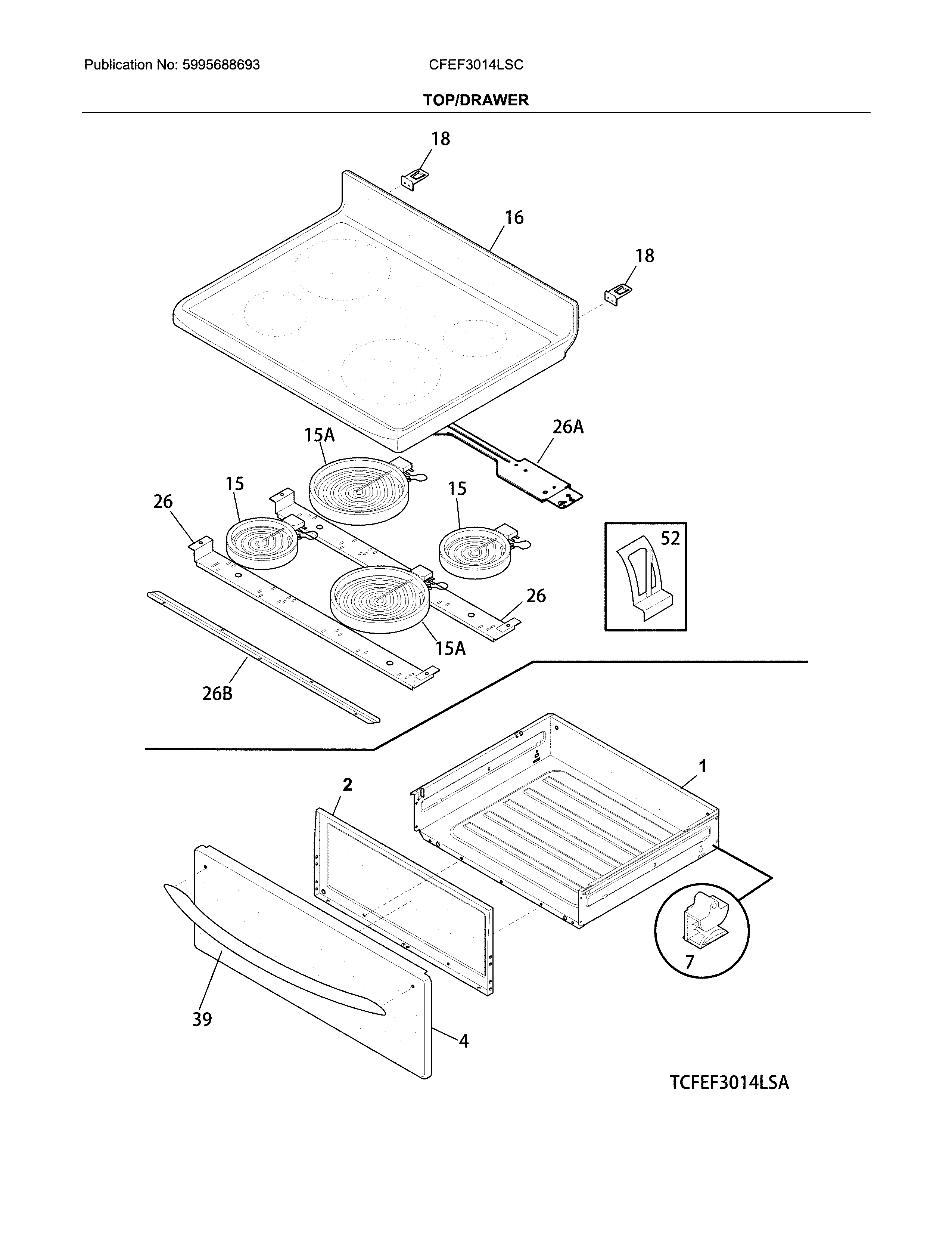 Top/drawer