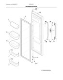 Refrigerator door
