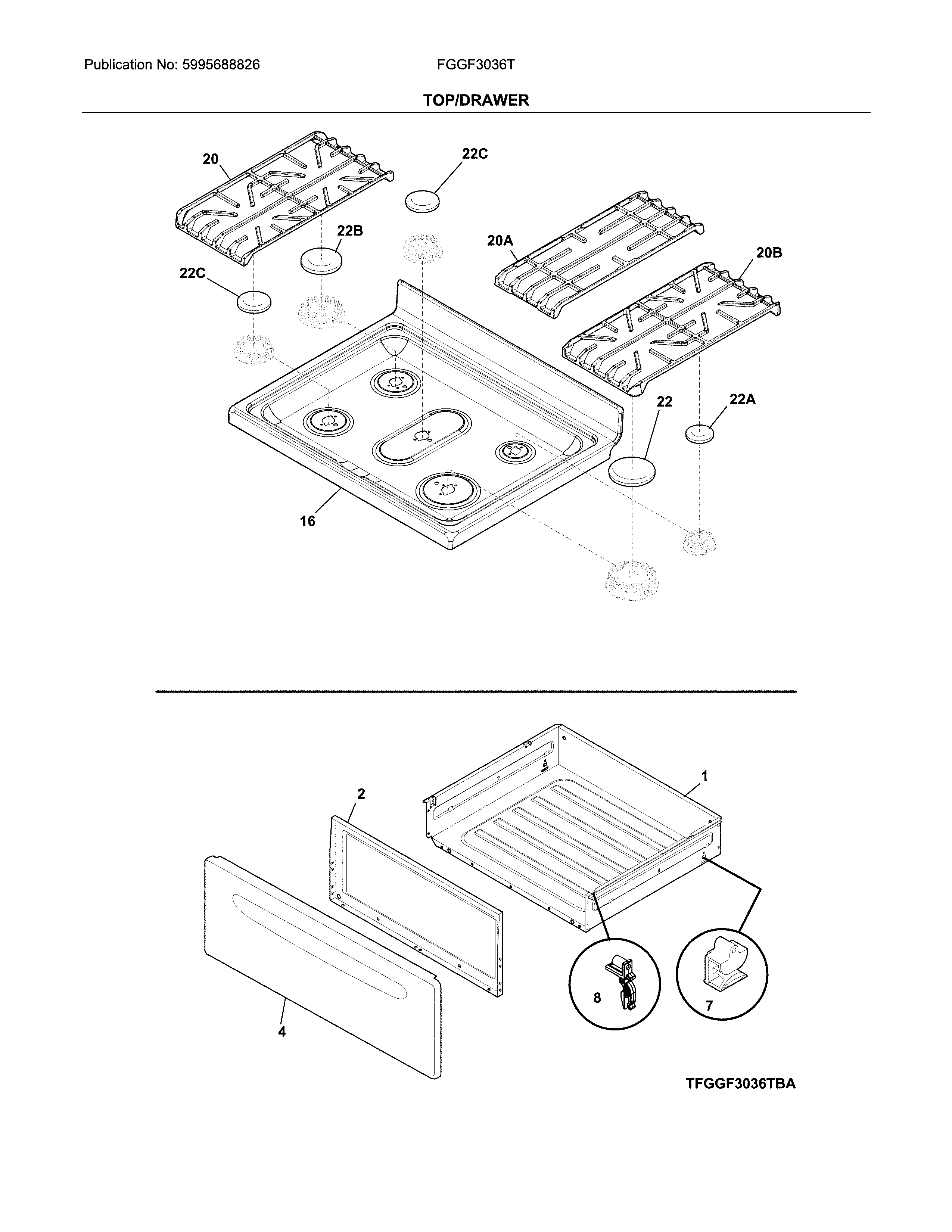 Top/drawer