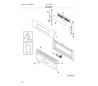 Frigidaire CFIF3054TSA backguard diagram