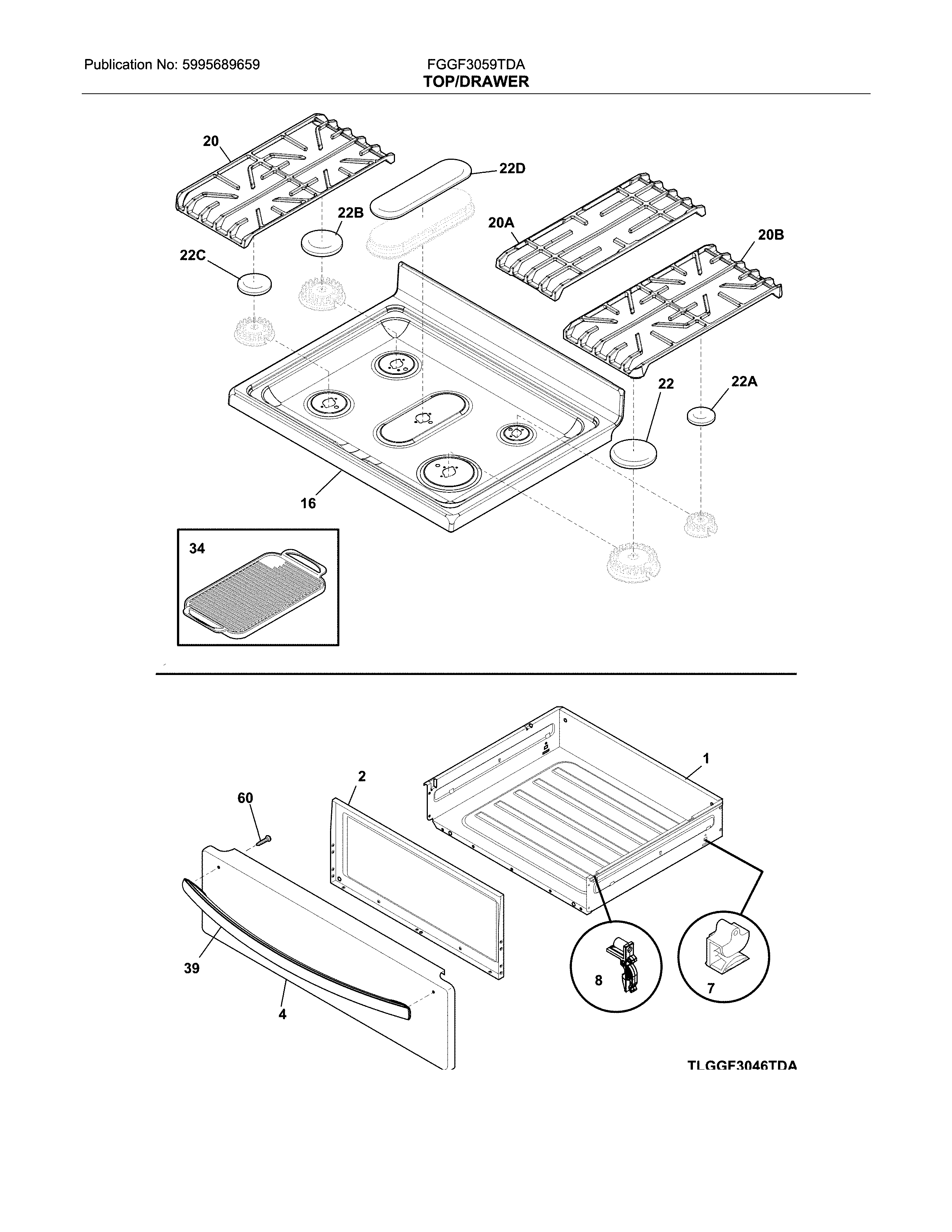 Top/drawer