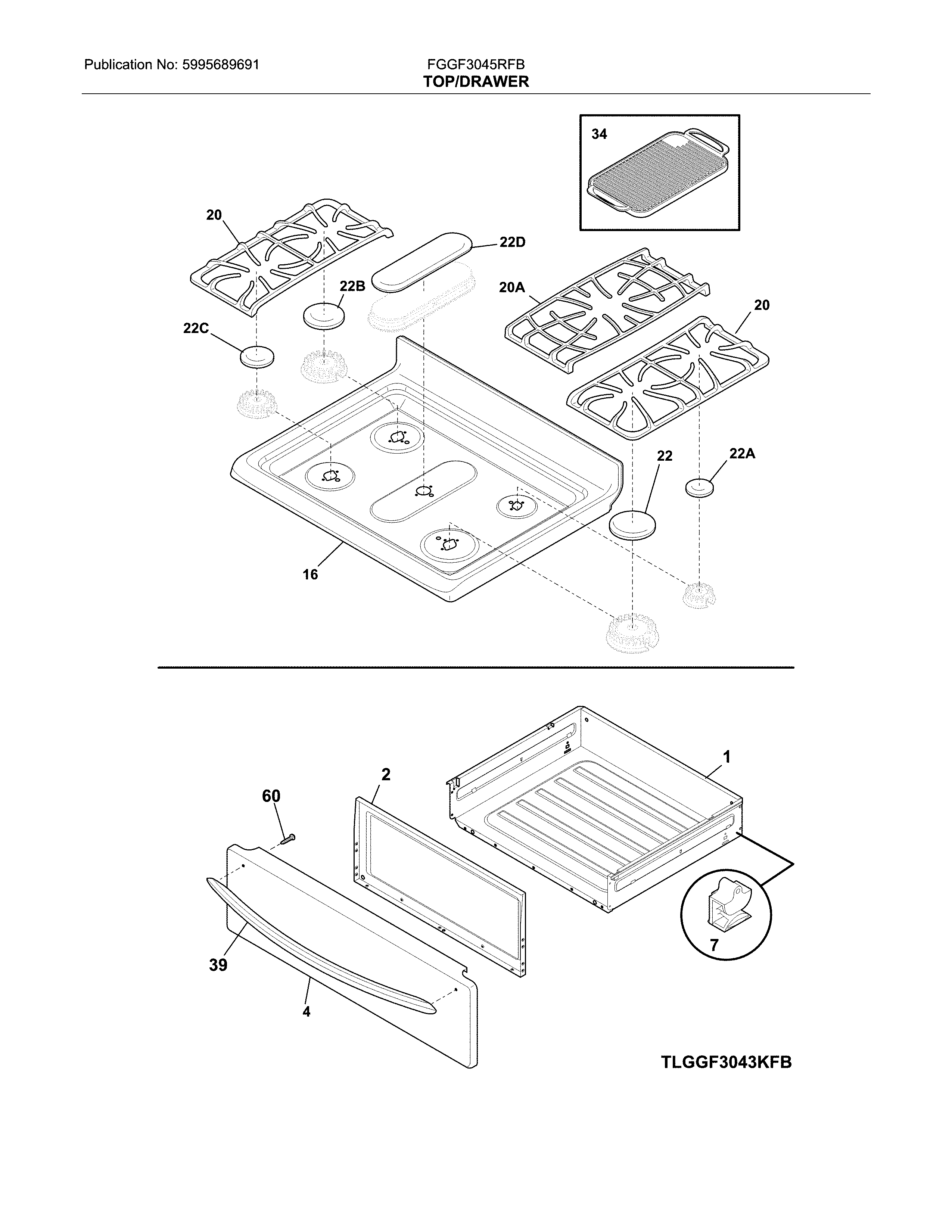 Top/drawer