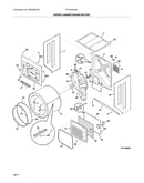 Upper cabinet/drum heater