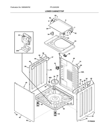 Lower cabinet/top