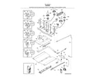 Kenmore 79074333313 burner diagram