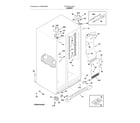 Frigidaire FFSC2323LSDA cabinet diagram