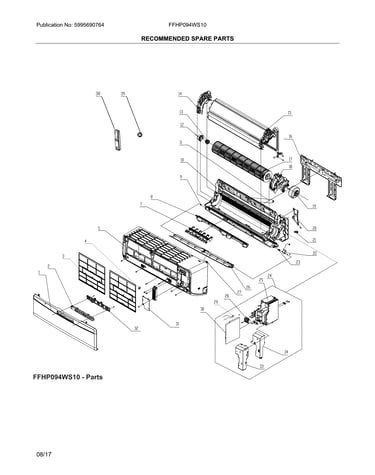 Recommended spare parts