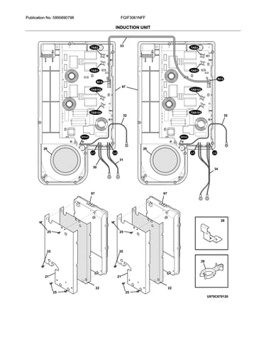 Induction unit