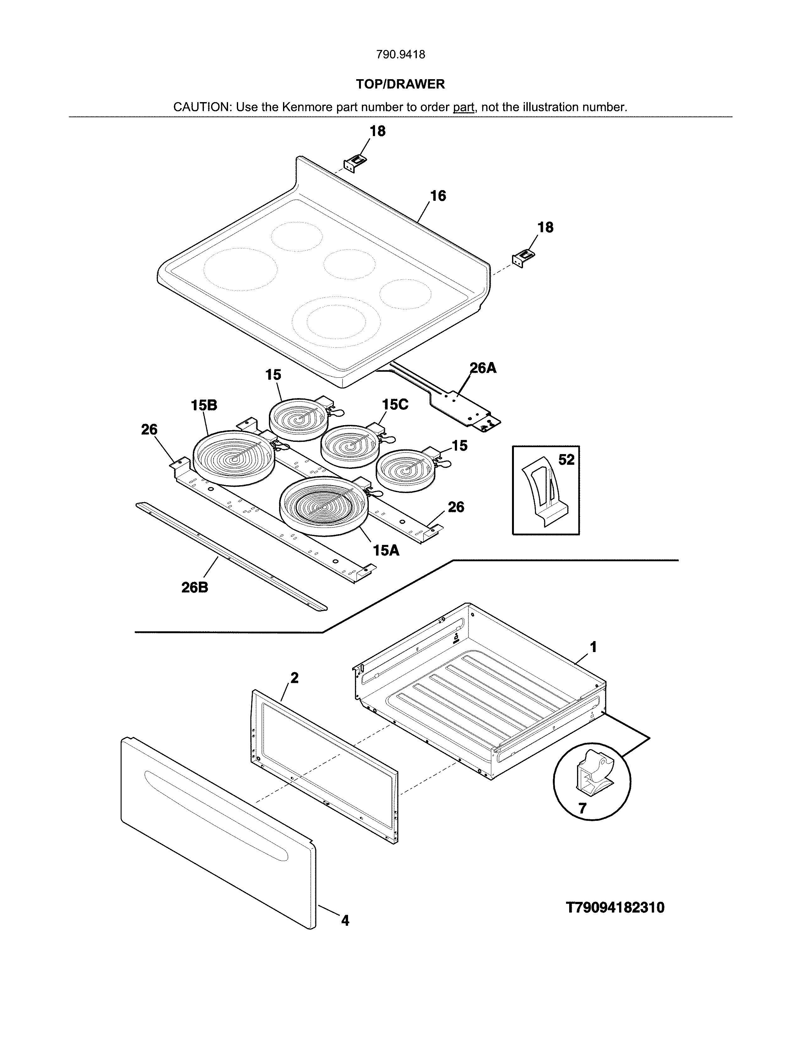 Top/drawer