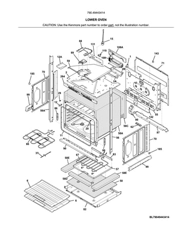 Lower oven