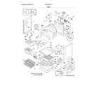 Frigidaire CGEF3037TDA body diagram