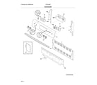 Frigidaire FFEF3054TBA backguard diagram