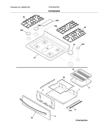 Top/drawer