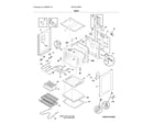 Universal/Multiflex (Frigidaire) MFF3015RWC body diagram