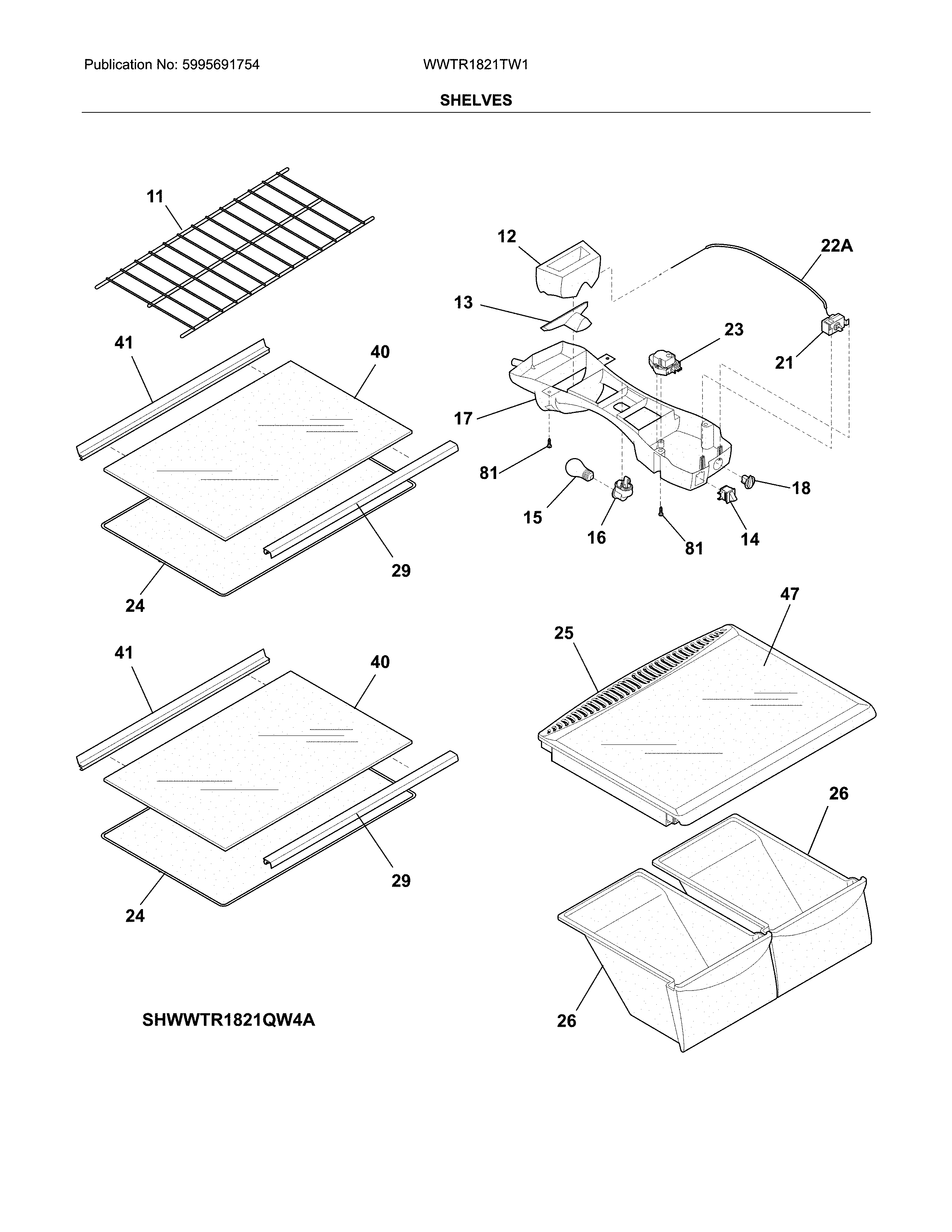 Shelves