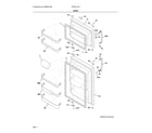 Frigidaire FFHI2131QE2 doors diagram