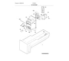 Electrolux EI27BS26JSC ice container diagram