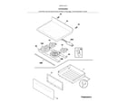 Kenmore 79094172312 top/drawer diagram