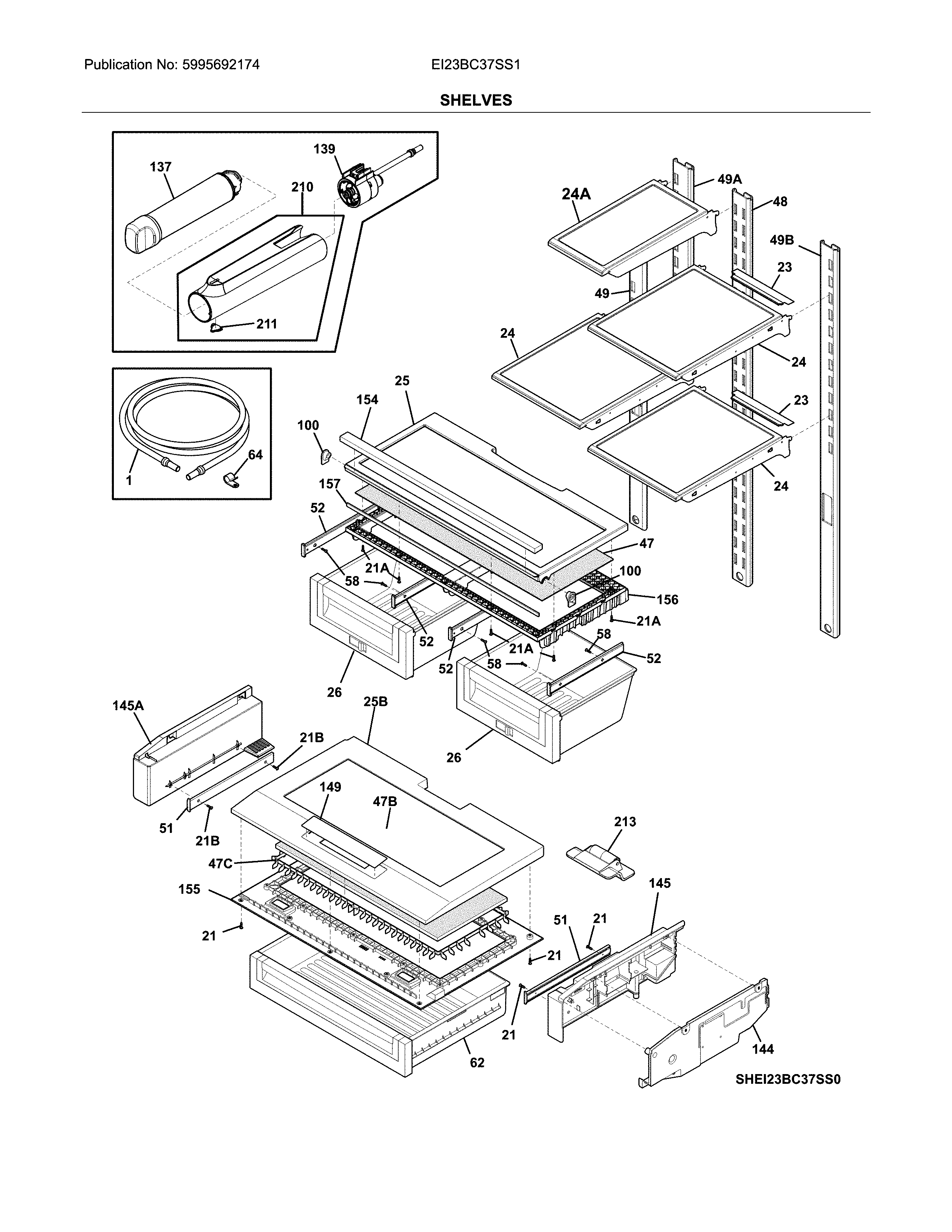 SHELVES