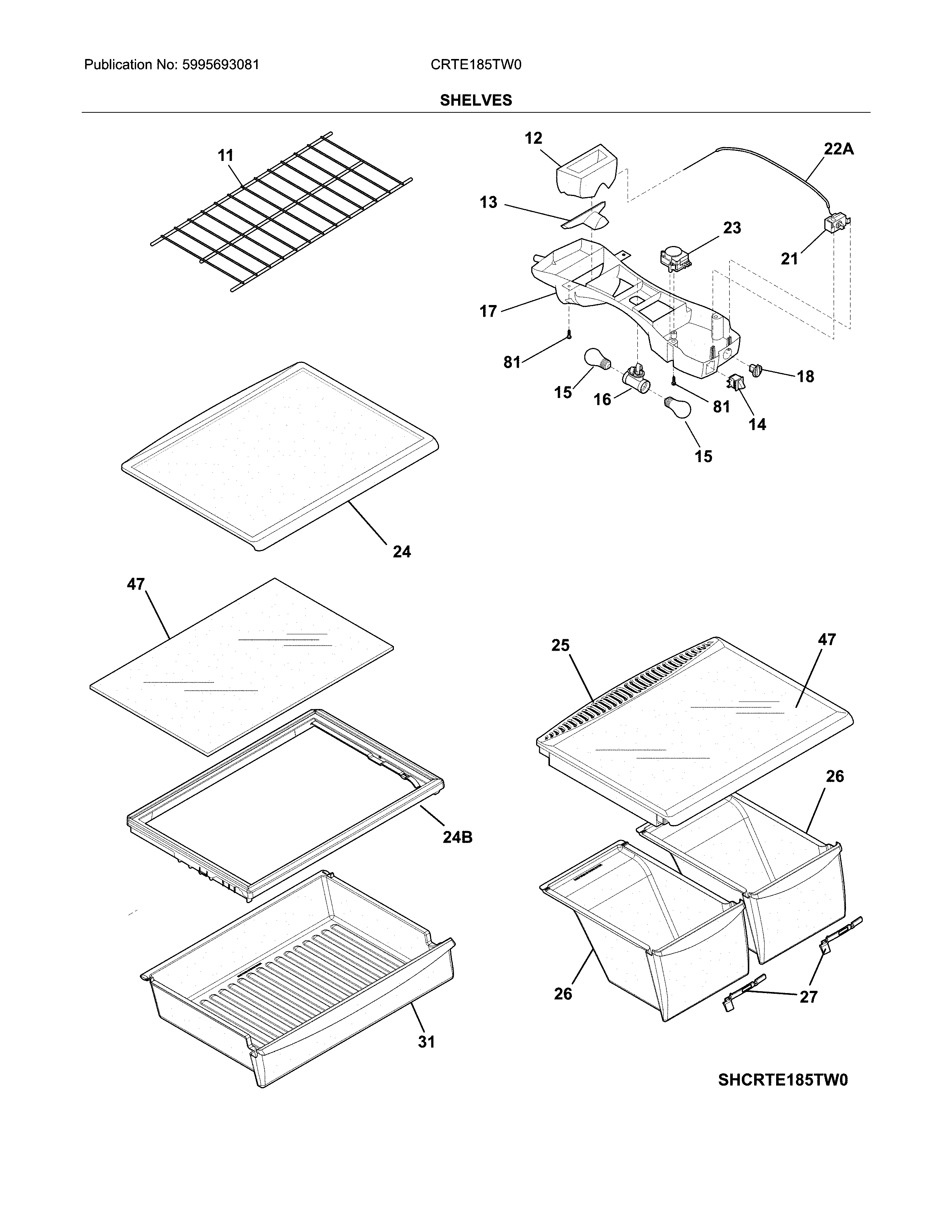 Shelves